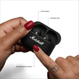 Marshall Motif II ANC - Audífonos Bluetooth inalámbricos con cancelación Activa de Ruido, 30 Horas de reproducción, Negro