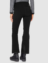 CMP Pantalones Softshell Ajustables, Mujer, Negro, XXS