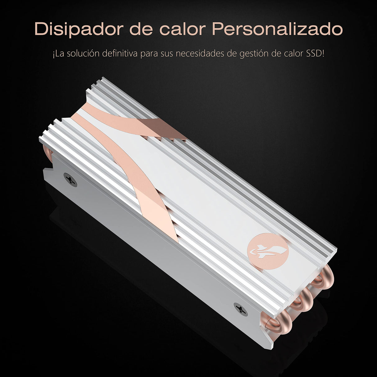 SABRENT SSD 4TB con disipador de calor, M.2 SSD 4TB, NVMe 4TB, PCIe 4.0 M.2 2280, Gen4, Velocidades internas de SSD de hasta 4900 MB/s, Rendimiento extremo, 5 años de garantía (SB-RKTQ4-HTSS-4TB)