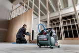 Metabo Compresor sin aceite a batería 18V - Portátil y compacto, 8 bar, 5L, motor Brushless, ideal interiores