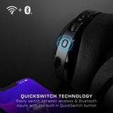 Turtle Beach Stealth 600P - Auriculares inalámbricos para Juegos con 80 Horas, 50 mm y Bluetooth para PS5, PS4, PC y Móvil