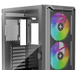 Xilence X613 X613 Xlent Blade II - Carcasa para PC para Videojuegos (3 Ventiladores ARGB de 120 mm, Carcasa ATX Midi Torre, Panel Frontal de Malla para un Buen Flujo de Aire y PWM/ARGB Control, Panel