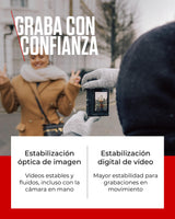 Canon PowerShot V1 - Cámara para Vlogging con Objetivo Ultra Gran Angular f/2.8 | Creadores de Contenido, Vlogs y Viajes | Conexión por USB y Wi-Fi