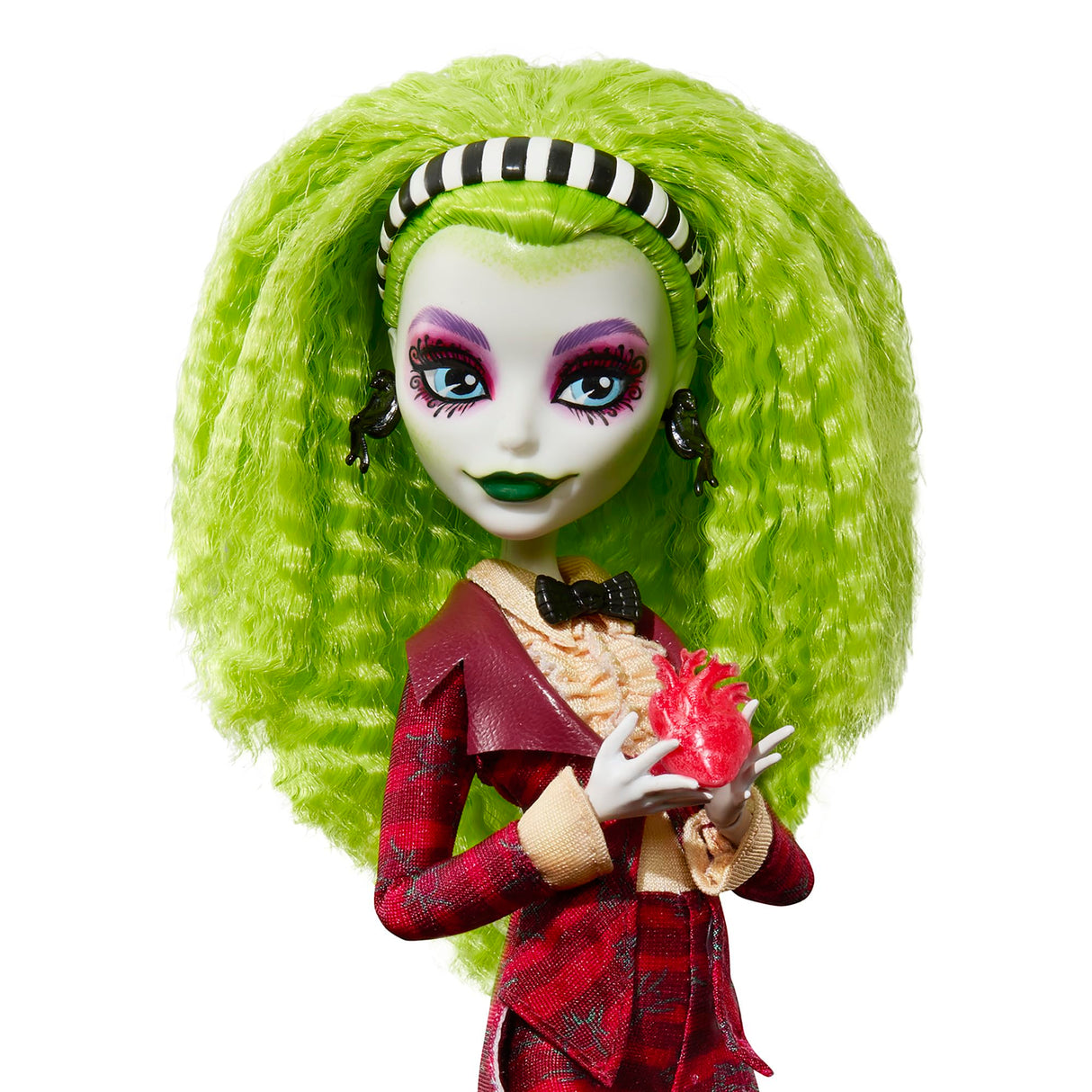 Monster High Skullector Bitelchús Bitelchús Pack de 2 muñecos de Bitelchús y Lydia Deetz con accesorios y embalaje para exhibir, HYV96