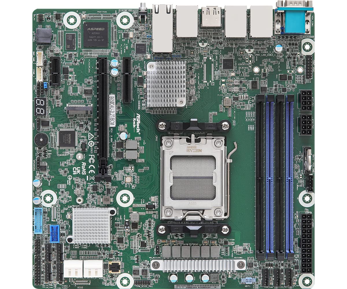 ASROCK MBS AMD AM5 B650D4U-2L2T/BCM