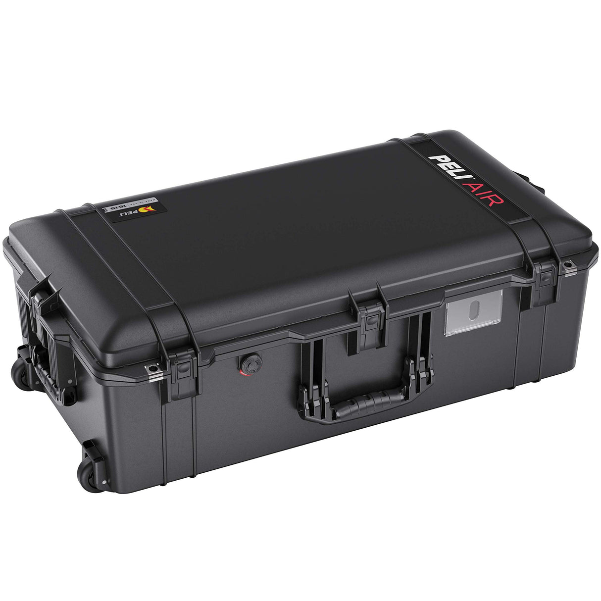 PELI 1615 Air - Carrito ligero impermeable para equipo de cámara, resistente al agua y al polvo, 71 L, fabricado en Estados Unidos, con sistema de división TrekPak (ajustable), color negro