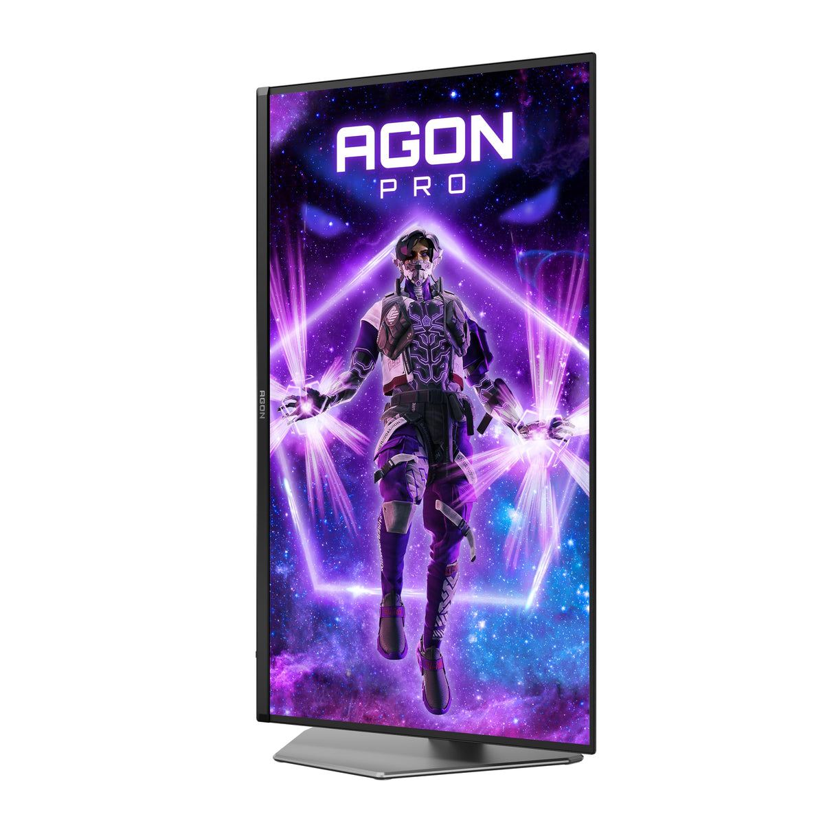 AOC AG326UZD2 Gaming Monitor 32 Pulgadas 240Hz Panel QD-OLED, 0.03ms GtG, HDR500 TrueBlack, G-Sync Compatible, Altavoces, Altura Ajustable, (3840x2160 HDMI 2X 2.1 DP 1x 2.1 USB Hub) Negro