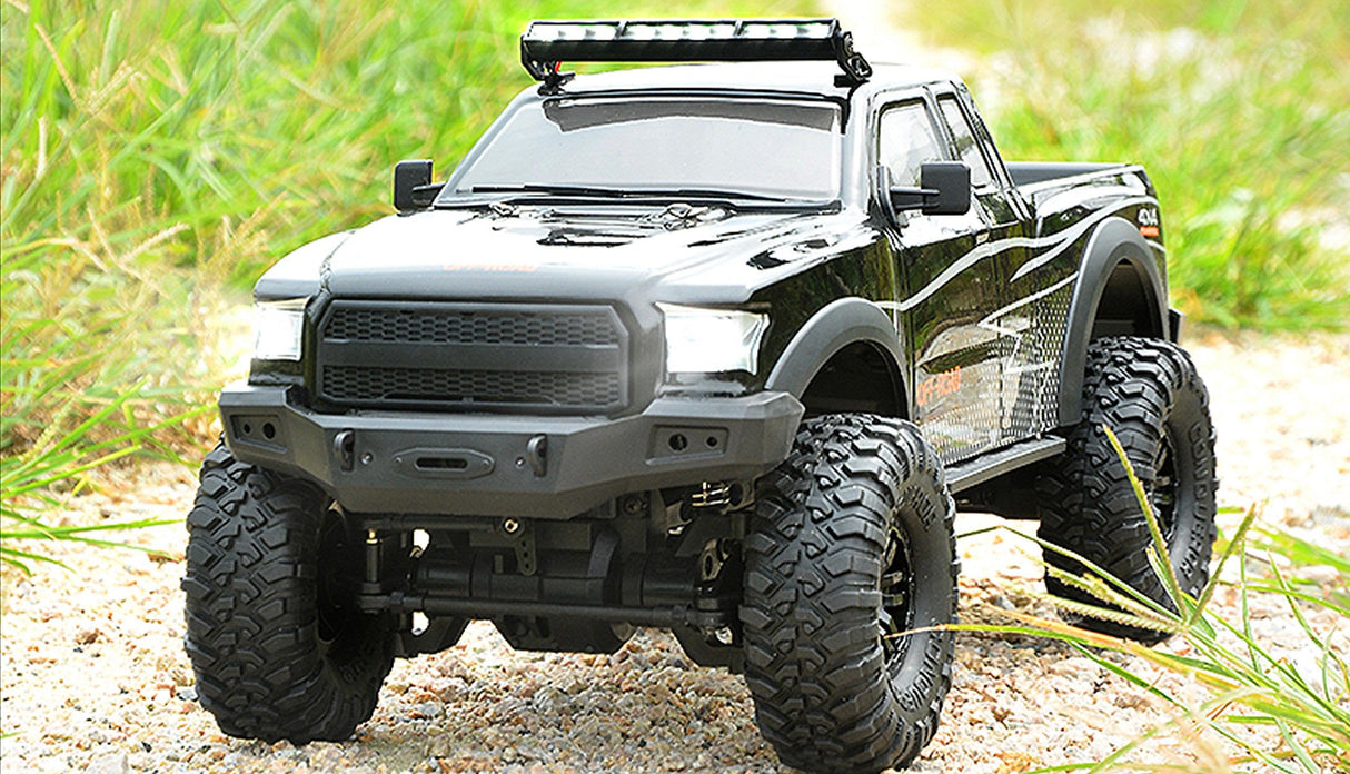 Amewi Dirt Climbing Pickup Crawler 4WD 1:10 RTR Negro RC Control Remoto