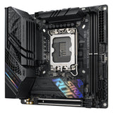 Asus ROG Strix B760-I Gaming - Placa Base Mini-ITX Intel B760 LGA 1700, VRM de 8+1 Fases, DDR5, PCIe 5.0, Dos PCIe 4.0 M.2, WiFi 6E, Ethernet 2.5G, USB 3.2 Gen 2x2 Type-C, AEMP II, RGB