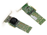 Kalea-INFORMATIQUE Tarjeta controladora M2 PCIe 3.0 x8 para 4 Unidades SSD M.2 NVMe M Key. Conjunto de Chips PLX PEX 8747