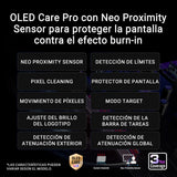 ASUS ROG Swift OLED PG34WCDN - Monitor Gaming QD-OLED de 34" con película BlackShield, 360Hz, 0,03ms, G-Sync, Neo Proximity Sensor, DisplayHDR 500 True Black, DP 2.1a, HDMI 2.1 y USB-C
