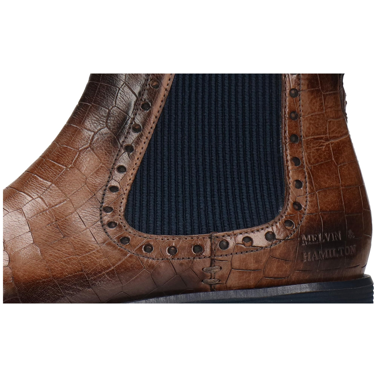 Melvin & Hamilton Selina 42, Botas Estilo Chelsea Mujer, Gris, 38 EU