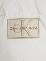 Calvin Klein Cazadora acolchada Hombre Essentials con capucha, Blanco (Ivory), XS