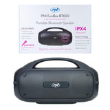 PNI FunBox BT600 Altavoz portátil, con Bluetooth, 65 W, Reproductor de MP3, Lector de Tarjetas, USB, micrófono inalámbrico, batería de 4400 mAh, IPX4