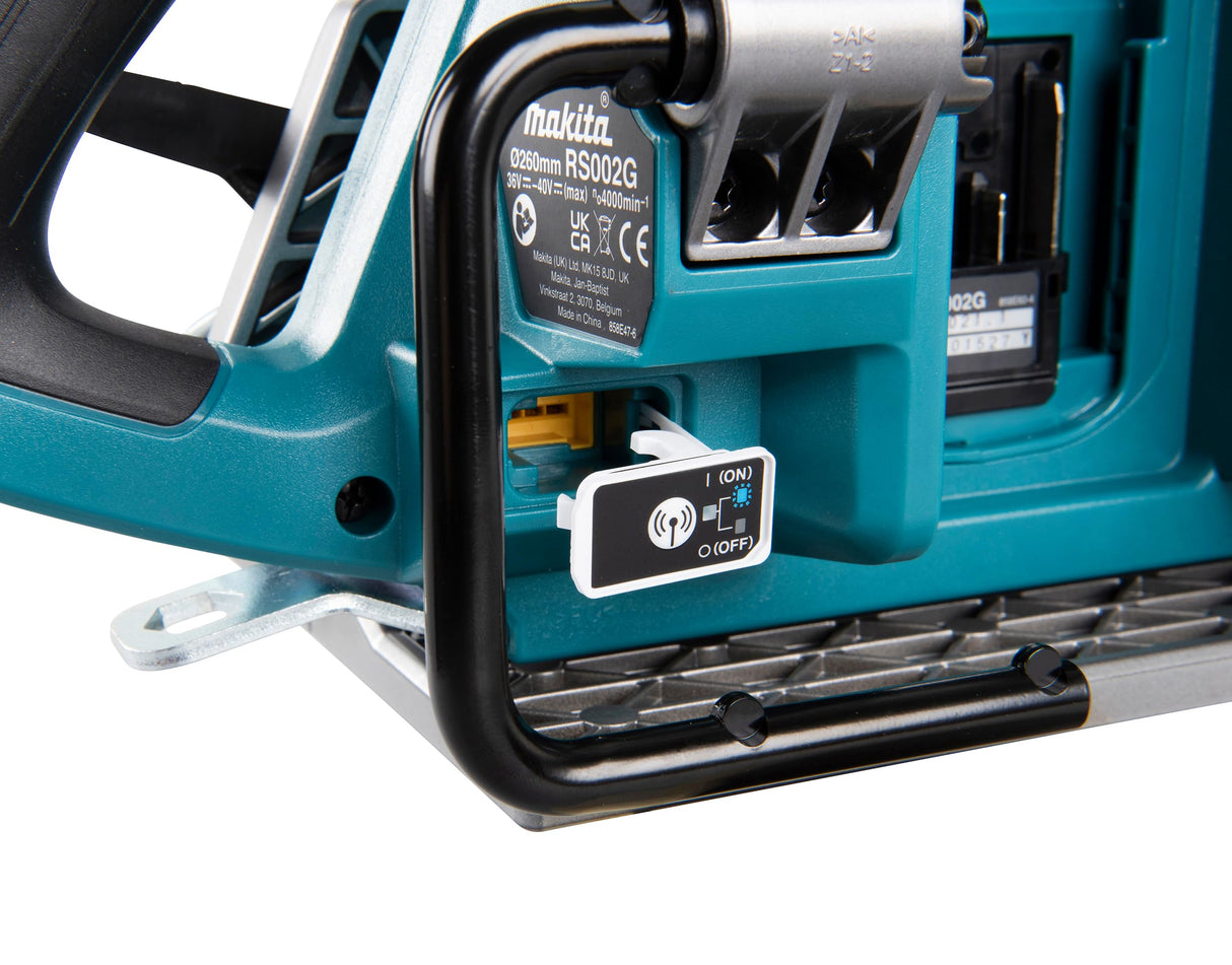 Makita RS002GZ Cordless Circular Saw 260mm 40VMAX XGT (sin batería, sin cargador)