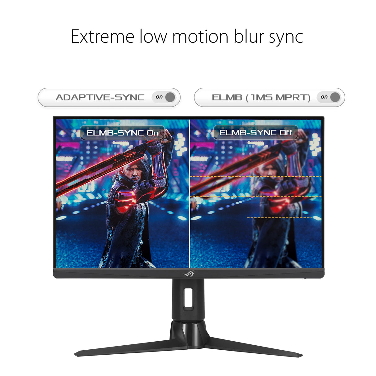 Asus ROG Strix XG259CM - Monitor Gaming (24,5 Pulgadas, 2560x1080, 240 Hz, 1ms (GTG), Fast IPS, Extreme Low Motion Blur Sync, USB de Tipo C, 120% sRGB, G-Sync, Soporte KVM y Rosca para trípode)
