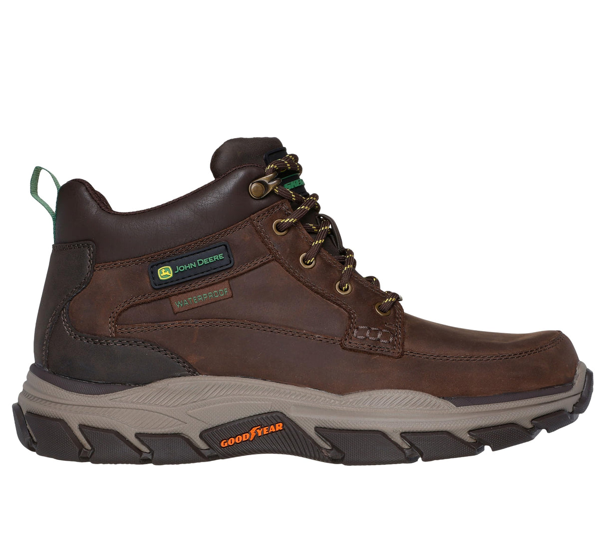 Skechers - x John Deere RESPECTED LANDIN, Botas cortas al tobillo Hombres, Brown,
