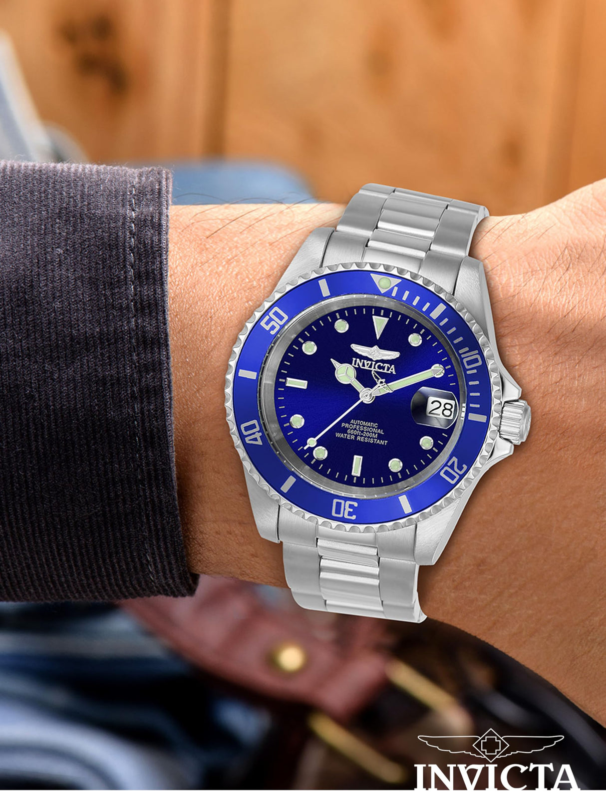 Invicta Pro Diver Reloj Automático para Hombre de acero inoxidable - 40mm