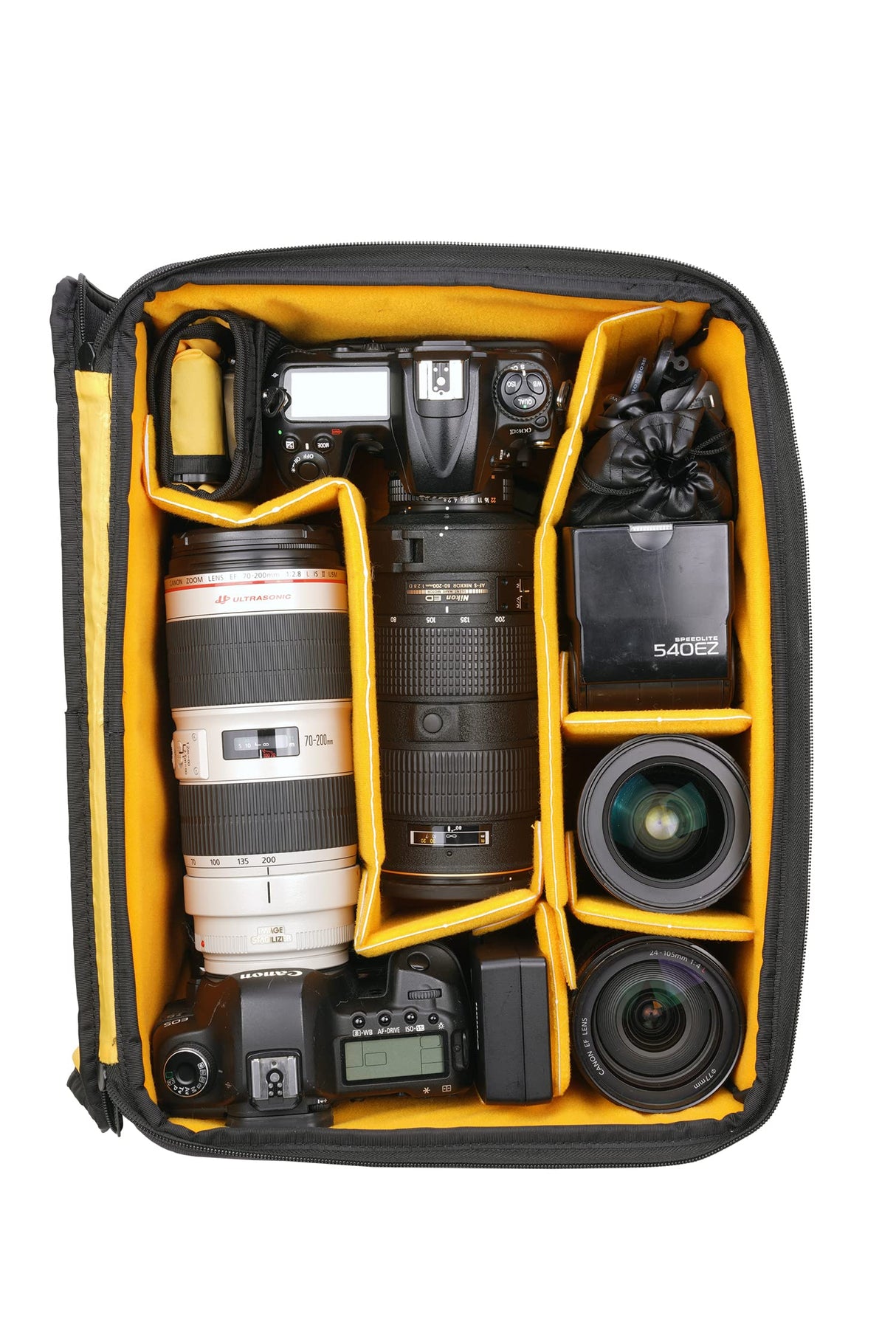 VANGUARD Veo Active 53GY - Mochila cámara fotográfica trekking grande