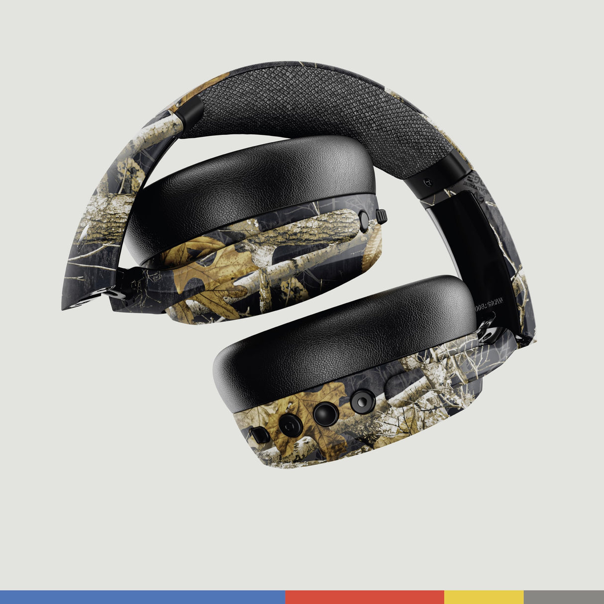 Skullcandy Crusher ANC 2 Over-Ear Noise Canceling Wireless Headphones with Sensory Bass, 50 HR Battery, Skull-iQ, Alexa Enabled, Microphone, Works with Bluetooth Devices - Realtree Edge Black