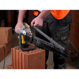 DEWALT DWE396-QS - Sierra Alligator 1.600W, Longitud de carrera 295mm, Hoja Poroton Clase 12, 3000 cpm, Cambio Rápido de Hojas, Ideal para Construcción y Demolición