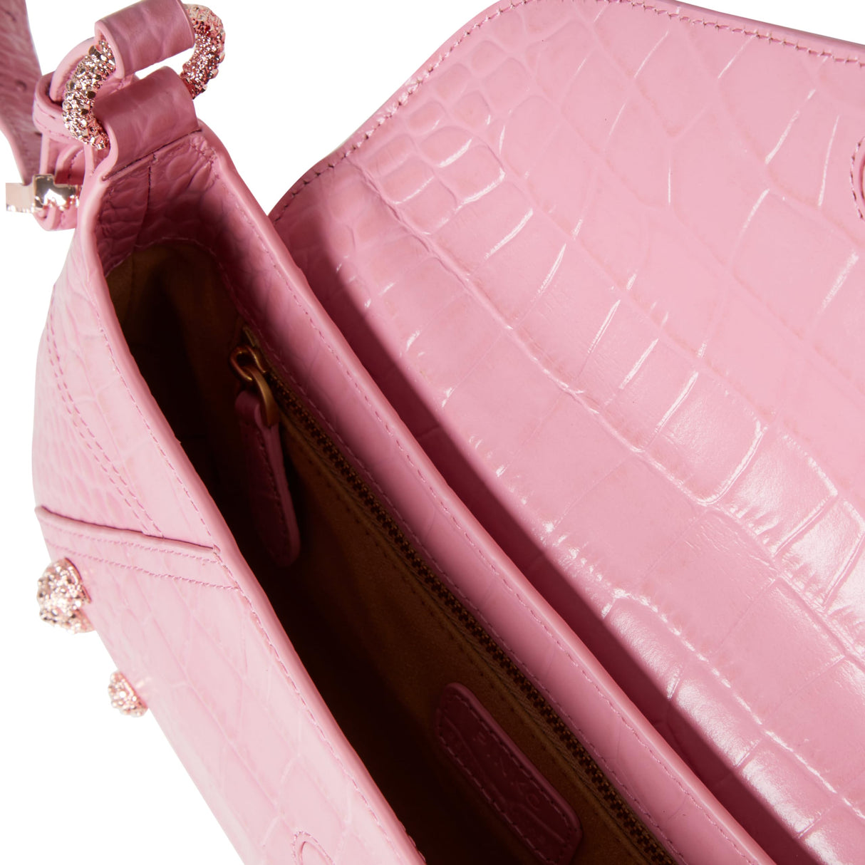 Pinko 520 Shoulder Classic Cuero St. Coco Brillante, Bolsa para Mujer, P31b Marino Block Color, 31