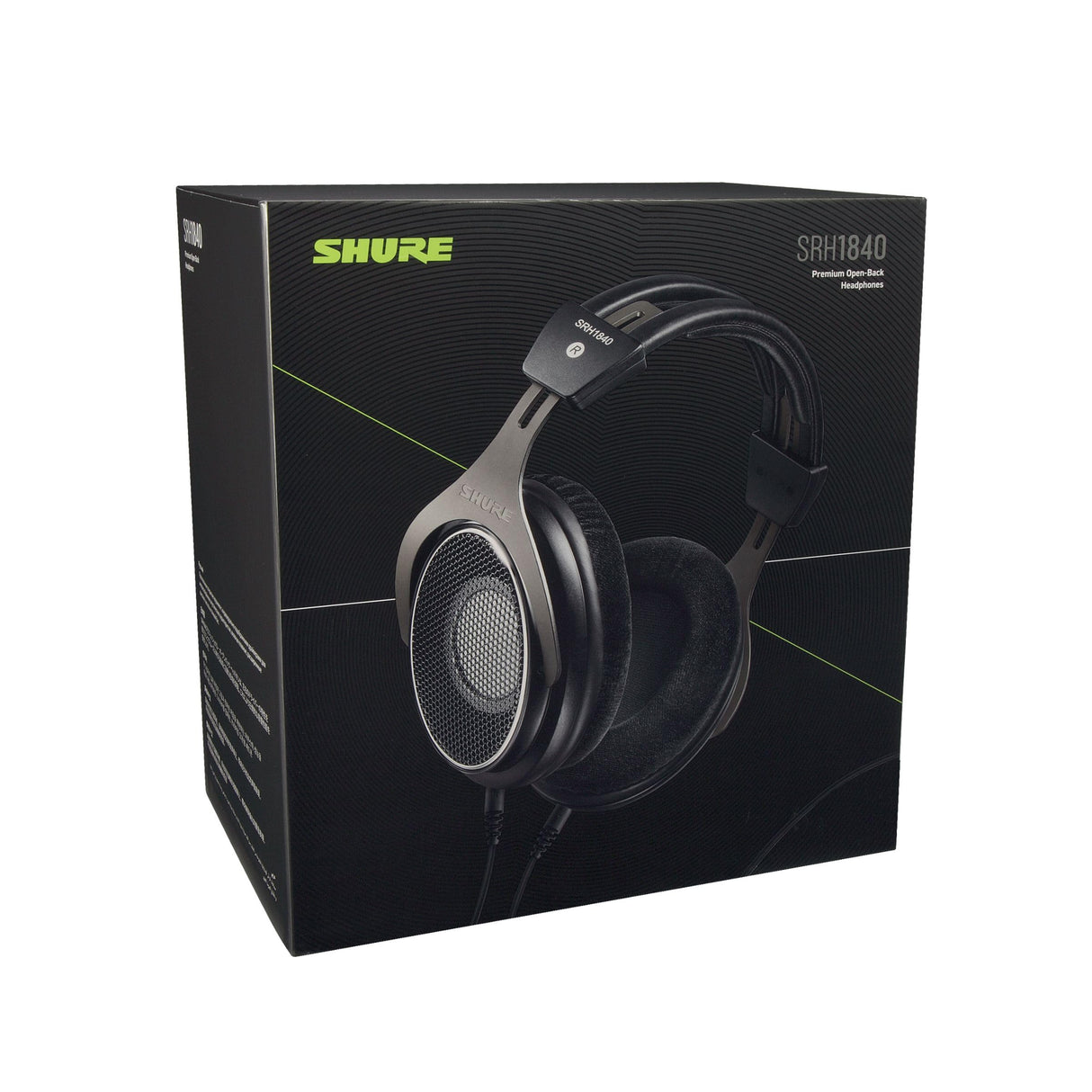 Shure SRH1840 - Auriculares Profesionales, Cerrados, Gama Alta - Negro