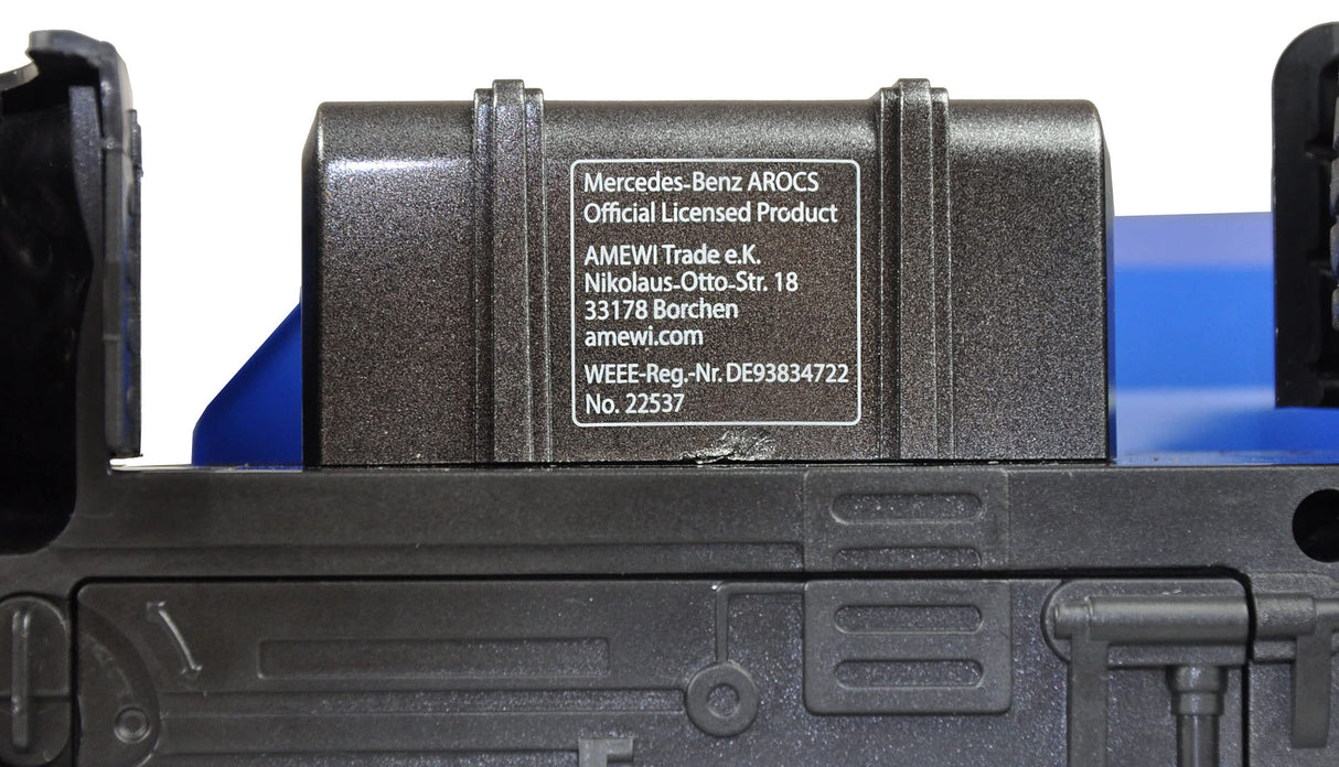 Amewi Mercedes-Benz Arocs camión volquete RTR Azul RC Control Remoto