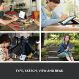 Logitech Rugged Folio para iPad (10.ª generación) Funda Protectora con Teclado con Smart Connector y Teclado a Prueba de Salpicaduras - Italian Layout