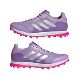 adidas Fabela Zone, Zapatos de Hockey Mujer, Powder Plum/Aurora Met. / Aurora Plum, 36 EU