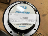 Pyle par de Altavoces Marinos de 6.5”, 250V, Sonido Estereo, Duales, Exteriores, Resistentes al Agua y a la Intemperie
