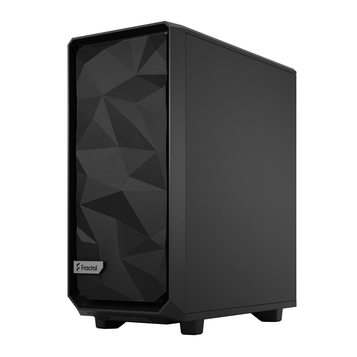 Fractal Caja Design MESHIFY 2 Compact Cristal Templado Negro Dark Tint (FD-C-MES2C-02)