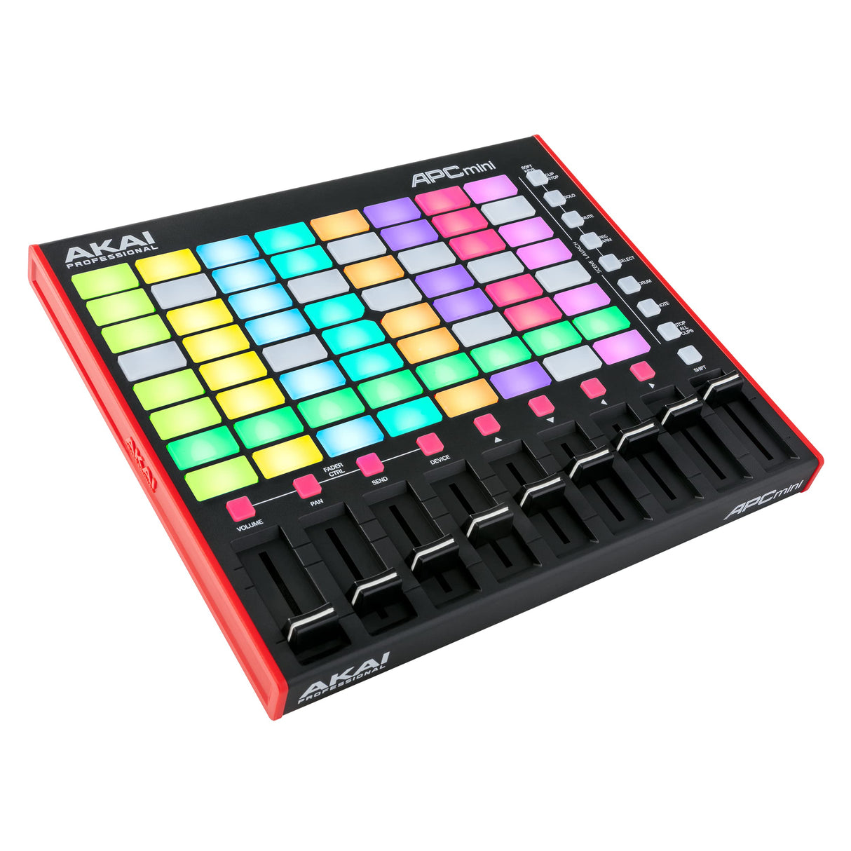 Akai Professional APC Mini MK2, Controlador MIDI USB para Lanzar Clips con Ableton Live, 64 Pads, Modalidad Nota y Batería, Mesa de Mezclas MIDI, Negro