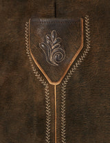 Stockerpoint Sigmar4 Pantalones de Piel para Traje Region, Bisonte Encrespado, 52 para Hombre