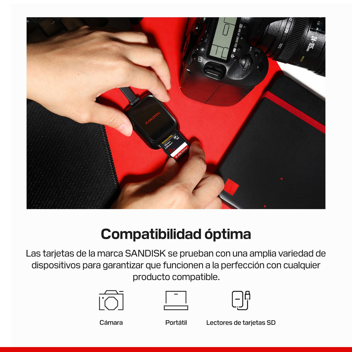 SANDISK Extreme Pro SD UHS-II V90 Tarjeta 2 TB (velocidades de Lectura de hasta 310 MB/s, Velocidades de Escritura de hasta 305 MB/s, Funciona con cámaras réflex y sin Espejo)