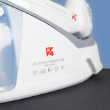 DI4 Centro de Planchado Jet Pressing Healthy 8B, 2600W, Golpe de Vapor 700gr, Vapor Continuo 150gr/min, Elimina 99,99% de Virus y Bacterias, Tecnología SmartCare, Suela 4D PROslide, Blanco