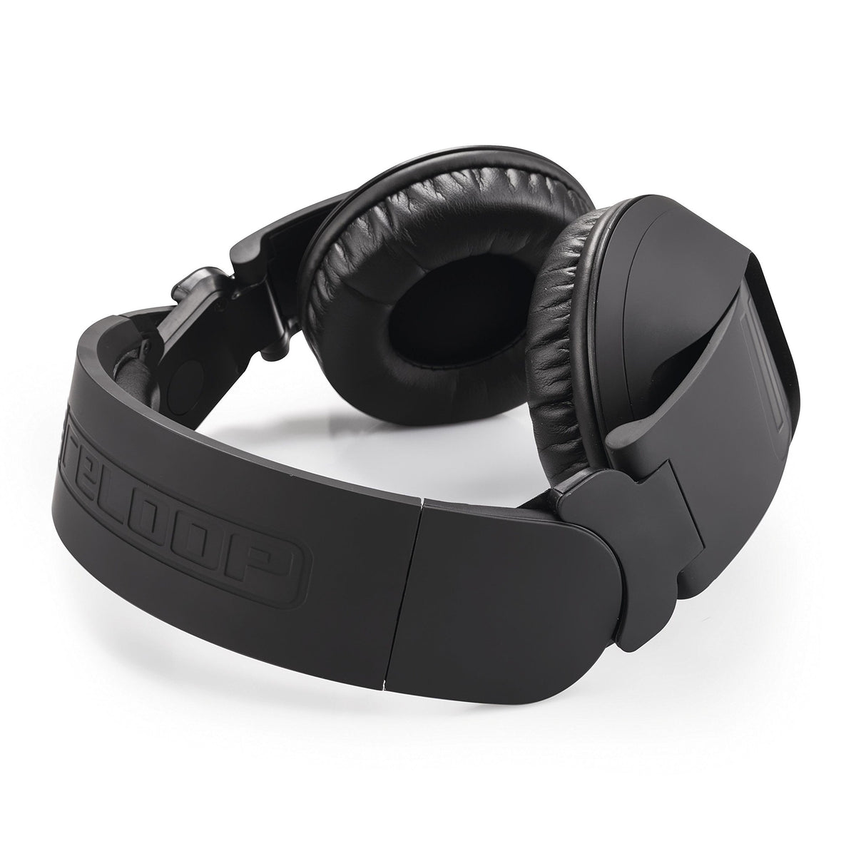 Reloop RHP-20 Knight - Auriculares Profesionales para DJ en diseño Giratorio Cerrado y Plegable, cómodo Acolchado de Espuma con Memoria con Superficie de Cuero proteínico de la Mejor Calidad