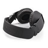 Reloop RHP-20 Knight - Auriculares Profesionales para DJ en diseño Giratorio Cerrado y Plegable, cómodo Acolchado de Espuma con Memoria con Superficie de Cuero proteínico de la Mejor Calidad