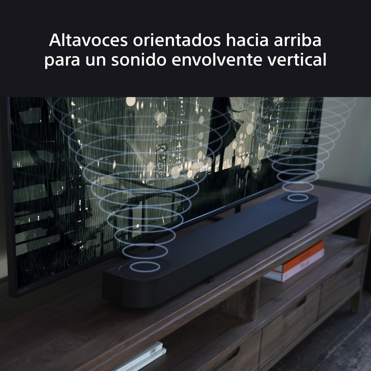 Sony Bravia Theatre Bar 6 con Subwoofer, 3.1.2ch Sonido Envolvente, Altavoces de Haz Ascendente, Dolby Atmos, DTS:X, Voice Zoom 3 con IA, DSEE, Fácil configuración