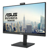 ASUS BE279QFK - Monitor para videoconferencias de 27", Full HD, IPS, 100 Hz, sin Marco, Webcam Full HD, Ergonómico, HDMI, Eye Care, Luz Azul Baja, Antiparpadeo, Montaje en Pared, Sostenibilidad