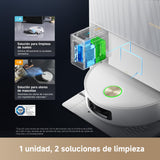 Dreame Aqua10 Ultra Roller Complete, Robot Aspirador, Autolimpieza del Rodillo, Supera Obstáculos de 8 cm, Vaciado Automático, 30.000 Pa de succión, Control Inteligente por Voz