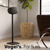 Vogel's SFS 4133 Pie de Altavoces para Sonos ERA 300, Sistema para colocación de Cables, Altura: 82 cm, Máx. 5 kg, Negro