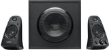 Logitech Z623 THX 2.1 Sistema de Altavoces con Subwoofer, Certificado THX Audio, 400 V de Pico, Graves Potentes, Entradas 3.5 mm/RCA, Enchufe EU, Negro