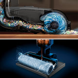 Shark Corded 3-in-1 Vacuum HydroVac MessMaster-Sistema de aspiración, fregona y autolimpieza con Cable 3 en 1, para Suelos Duros y alfombras de área, WD161, Plástico, Navy