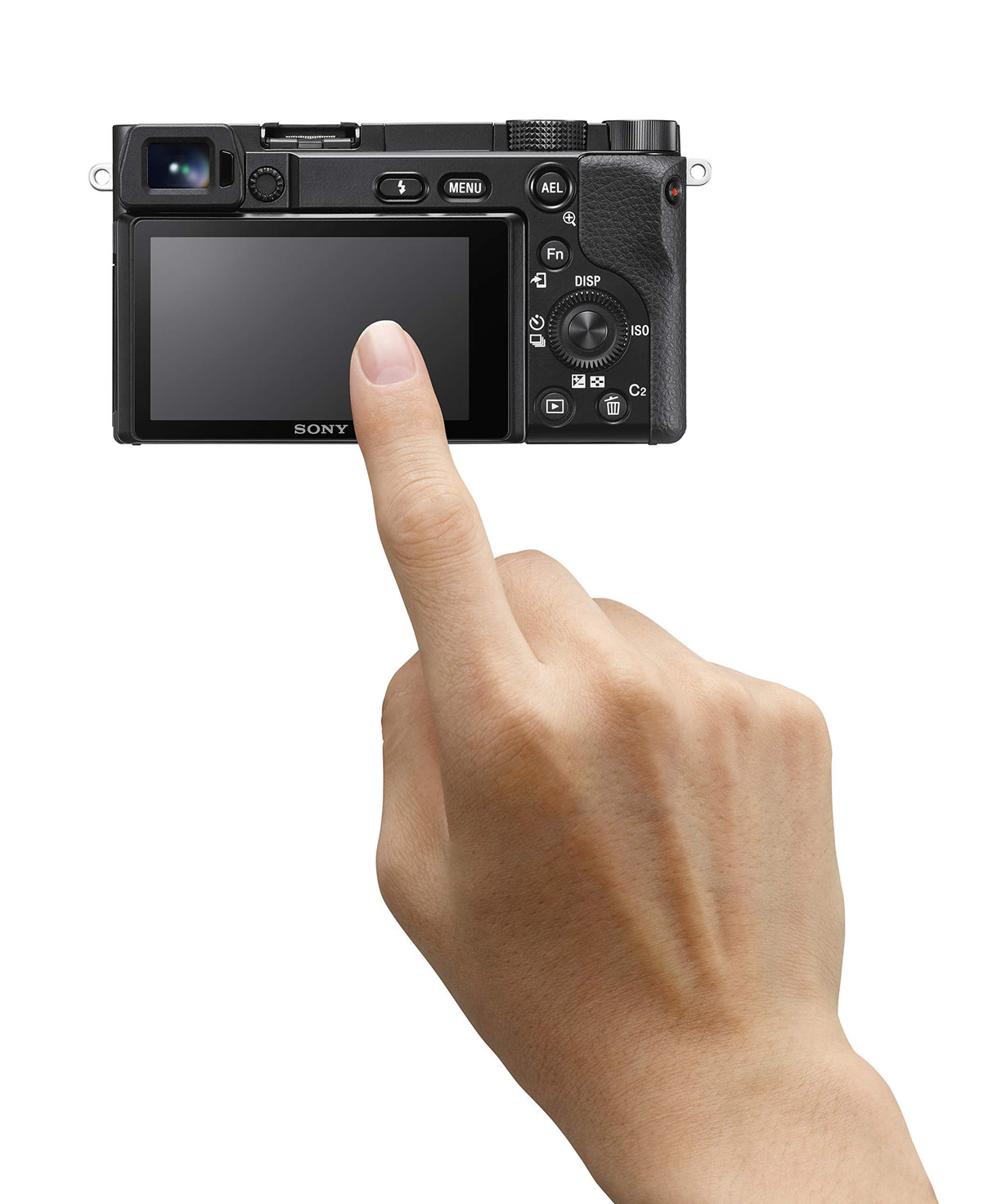 Sony Alpha 6100 - Cámara Evil APS-C (Enfoque automático rápido 0.02s, Eye AF para Personas y Animales, grabación de vídeos en 4K y Pantalla inclinable)