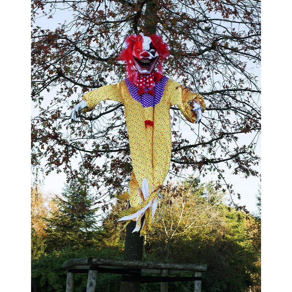 Boland- Halloween Decoración Colgante Payaso Gigante, Multicolor, 350 cm (73226)