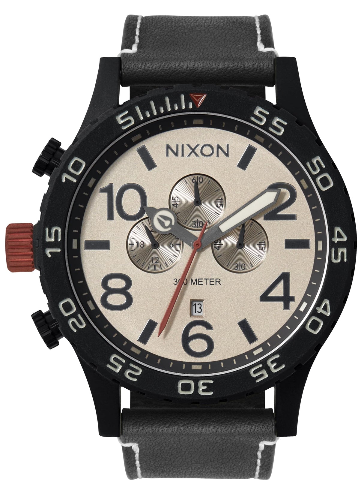 Nixon Reloj Analógico para Unisex Adulto de Cuarzo japonés con Correa en Cuero A1392-5238-00