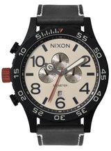 Nixon Reloj Analógico para Unisex Adulto de Cuarzo japonés con Correa en Cuero A1392-5238-00