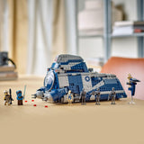 LEGO Star Wars 75435 MTT Separatista de la Batalla de Felucia - Juguete Interactivo con Speeder, 2 Minifiguras y 10 Figuras de Droides - Regalo para Niños de 9+ Años Fans de Las Guerras Clon