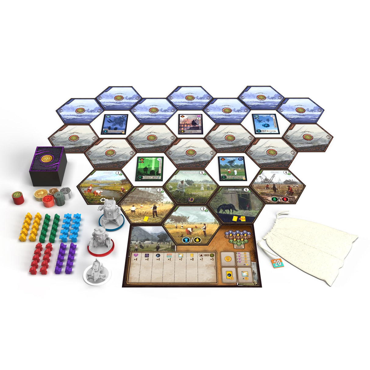 Feuerland Spiele 31025 Expeditions Juego de Mesa